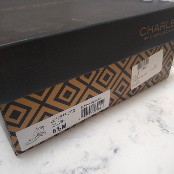 Charles by Charles David Calvin Block Heel Black Gladiator Sandals - Picture 7 of 7